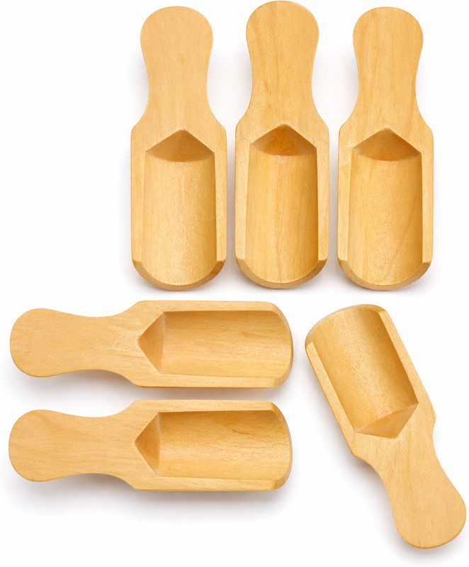 DECORASIA Wooden set of 2 spoons set Wooden Measuring Spoon Set(Pack of 2)