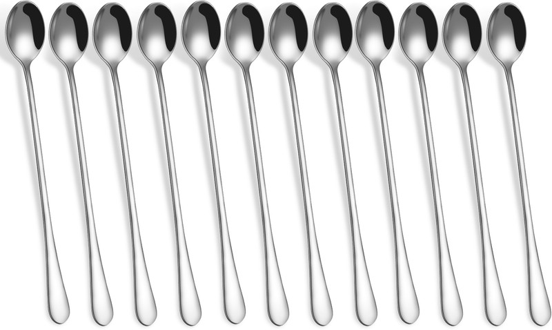 salma 4 Pcs Long Handle Spoons Stainless Steel Table Spoon Set(Pack of 4)