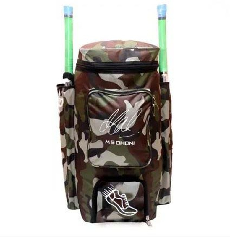 Swastik Latest Cricket Kit Bag With MS Dhoni Signature multi colour (Kit Bag)(Kit Bag)