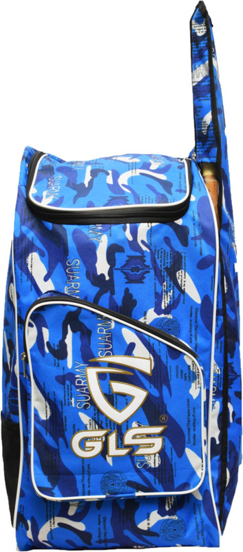 GLS SNIPER CAMO CRICKET DUFFLE BAG CAMOFLAUGE PRINT WITH SIDE ONE POCKET(Blue, Backpack)