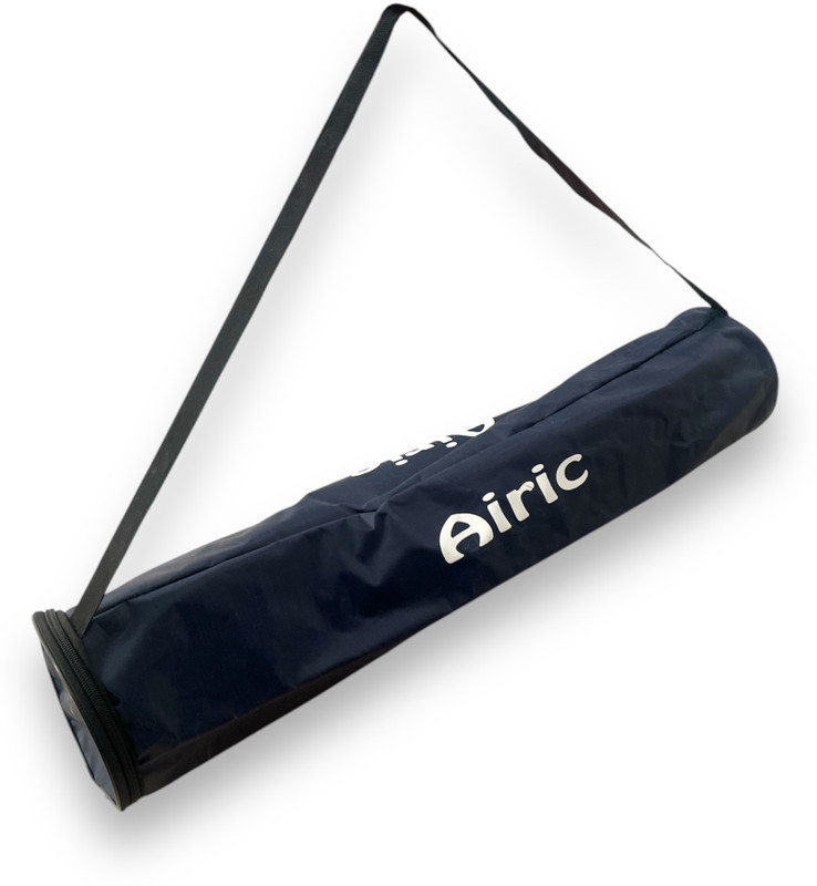 Airic Classic Yoga Mat Cover with zip on top and shoulder handle(Blue, Sling Bag)