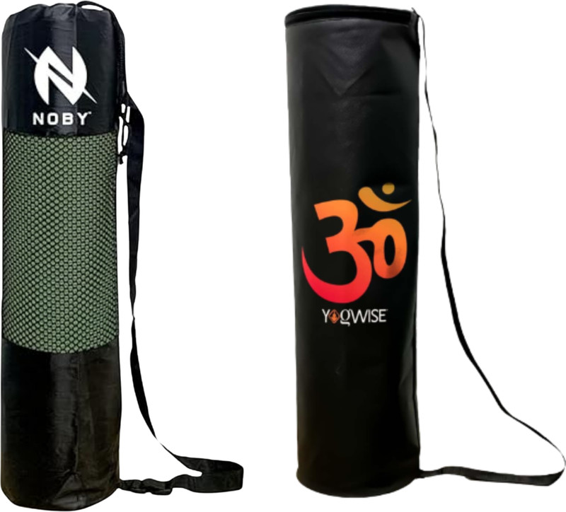 NOBY Yoga Mat Cover Bag with Sling Strap for Daily Practice(Black, Sling Bag)