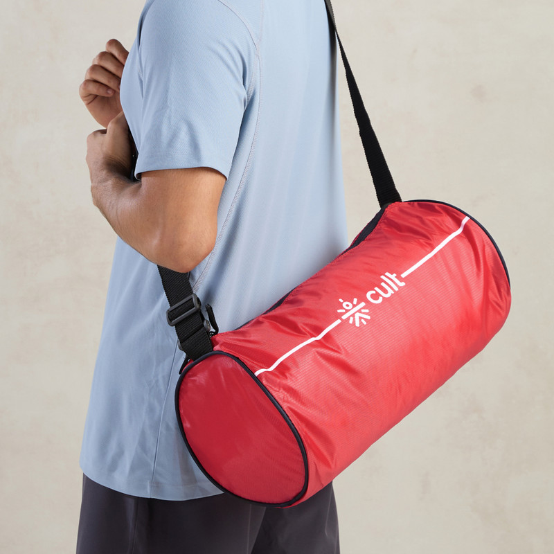 Cult Duffle Bag-Unisex-Adjustable Strap-Mesh pocket-Gym & Sport Bag-Red-12 L(Red, Kit Bag)