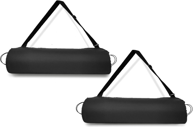 PANCHTATAVA Toffy Black Neon Dori Lock Useful Yoga Mat COVER ONLY For Men & Women(Black, Sling Bag)