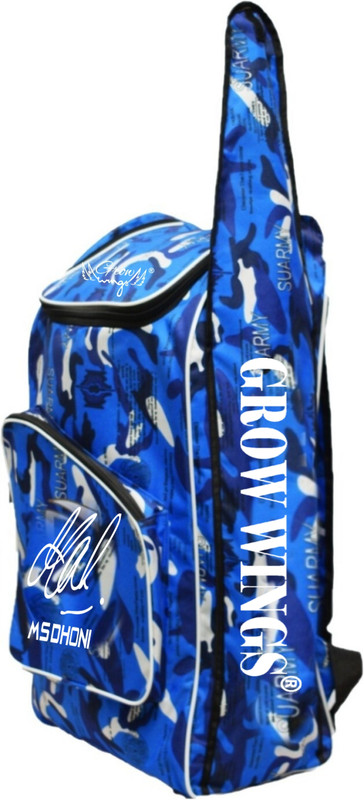 Grow wings Best Blue badal Attractive Design Cricket Kit bAG(Kit Bag)