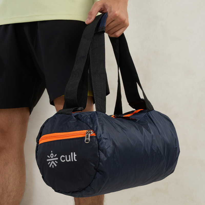 Cult Foldable Gym Bag 20L - Navy(Blue, Kit Bag)