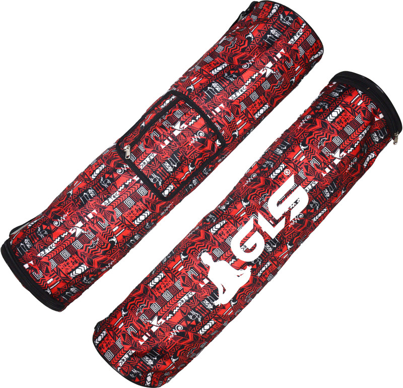 GLS Y-30 Printed Yoga MAT Cover with PU Fabric and Front Pocket(Multicolor, Saddle Bag)