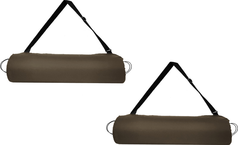 PANCHTATAVA Luxury Muddy Toffy Dori Lock Useful & Comfortable Unisex Yoga Mat Cover(Brown, Sling Bag)