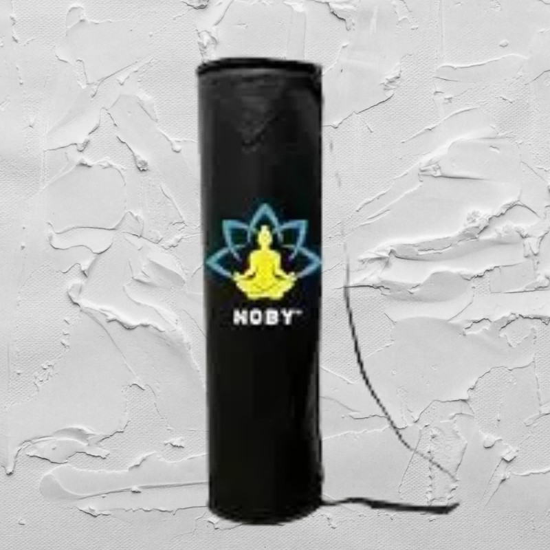NOBY Yoga Mat Carry Bag with Buddha Print & Adjustable Strap Cover(Yellow, Sling Bag)