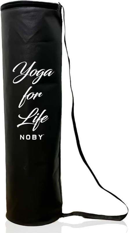 NOBY Lightweight Yoga Mat Travel Bag with Long Strap & Secure Zip Closure(Black, Sling Bag)