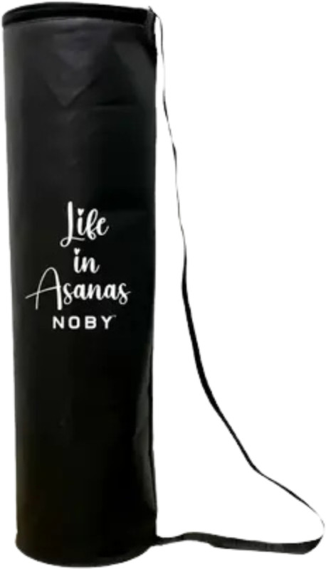 NOBY Life in Asanas Classic Yoga Mat Storage & Carry Sling Bag(Black, Sling Bag)