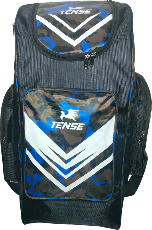Tense Cricket Kit Bag with Bat & Shoe Pocket Heavy Duty Material(Multicolor, Kit Bag)