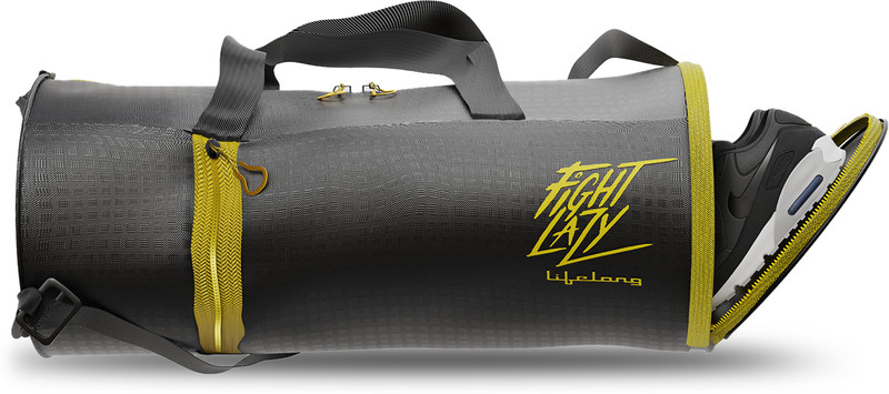 Lifelong Duffle Bag - Gym Bags - Adjustable Shoulder - Sports & Travel Bag(Yellow, Sling Bag)