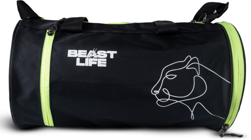 BeastLife 22 Litre Gym Bag Sports Bag Travel Bag with Shoe Compartment & Shoulder Strap(Multicolor, Saddle Bag)