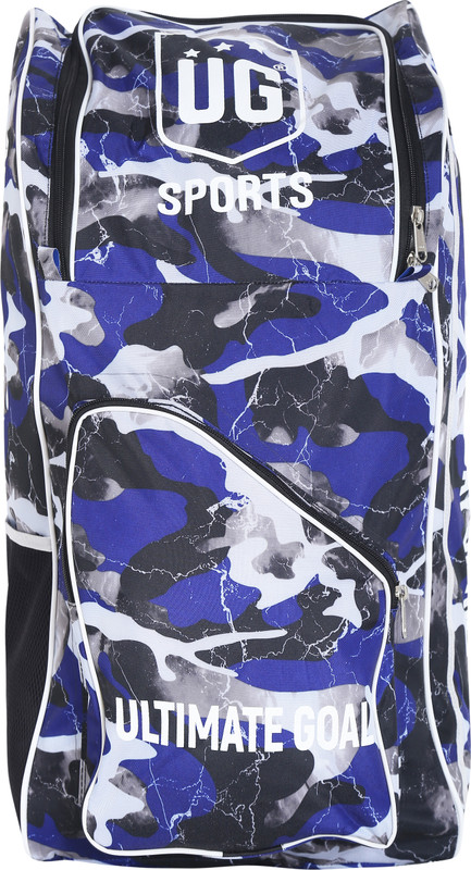 ULTIMATE GOAL Polyester Cricket Kit Bag with Zip Closure & Ample Storage Academy Series(Blue, Kit Bag)