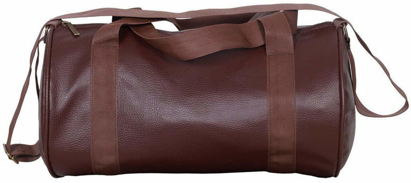 VK Fashions Duffel PU Leather Gym Bag, Shoulder Bag for Men & Women Gym Duffel Bag