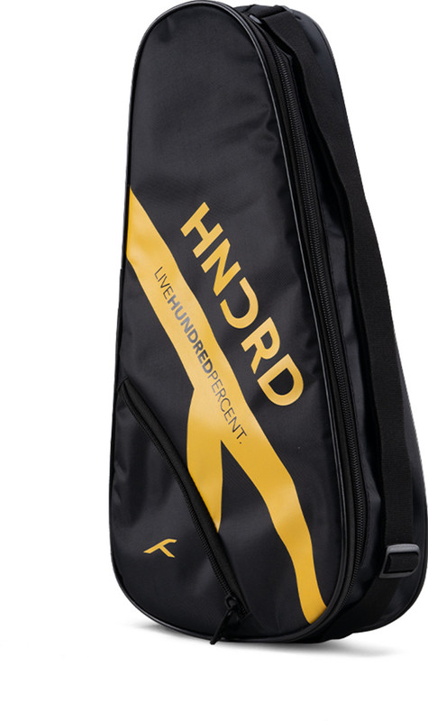 Hundred Nexa Gear Pickleball Kitbag | Compact Pickleball Gear Organizer (Black/Gear)(Black, Kit Bag)