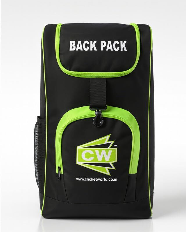 CW Back Pack Sports Bag Gear Carry Backapck | Lightweight Durable Premium Large(Green, Backpack)