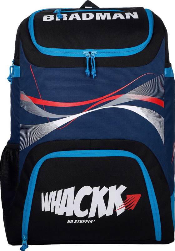 WHACKK Bradman junior 42L Navy Blue(Black, Kit Bag)