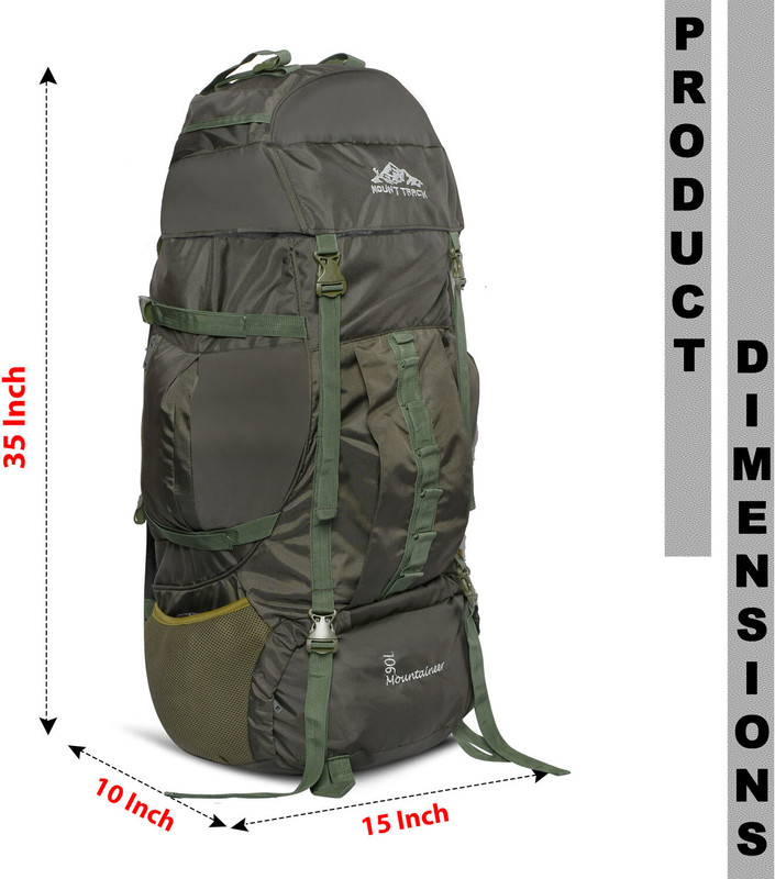 MOUNT TRACK Mountaineer Hiking(Green, Rucksack)