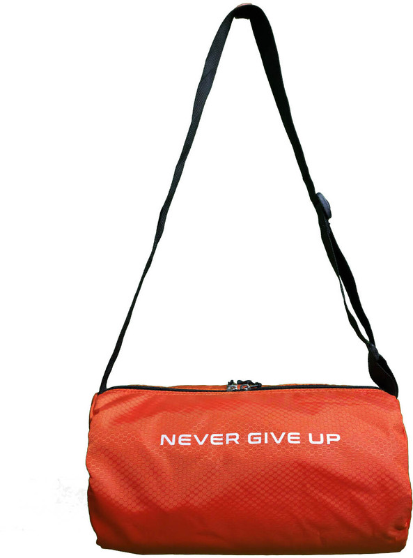 GLS Smarty Gym Bag with PU Fabric, Orange(Black, Kit Bag)