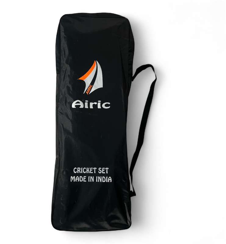 Airic Cover for Plastic/ Wooden Cricket Set with Shoulder Strap(Black, Kit Bag)