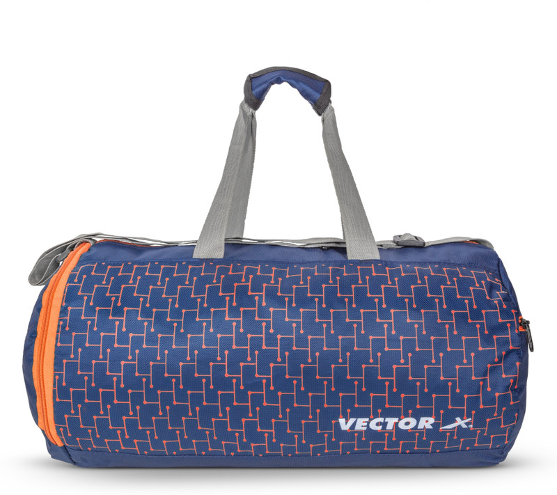 VECTOR X Vibe Gym Bag Men & Women with Shoe & Wet Compartment Duffle Bag Travel & Fitness(Kit Bag)