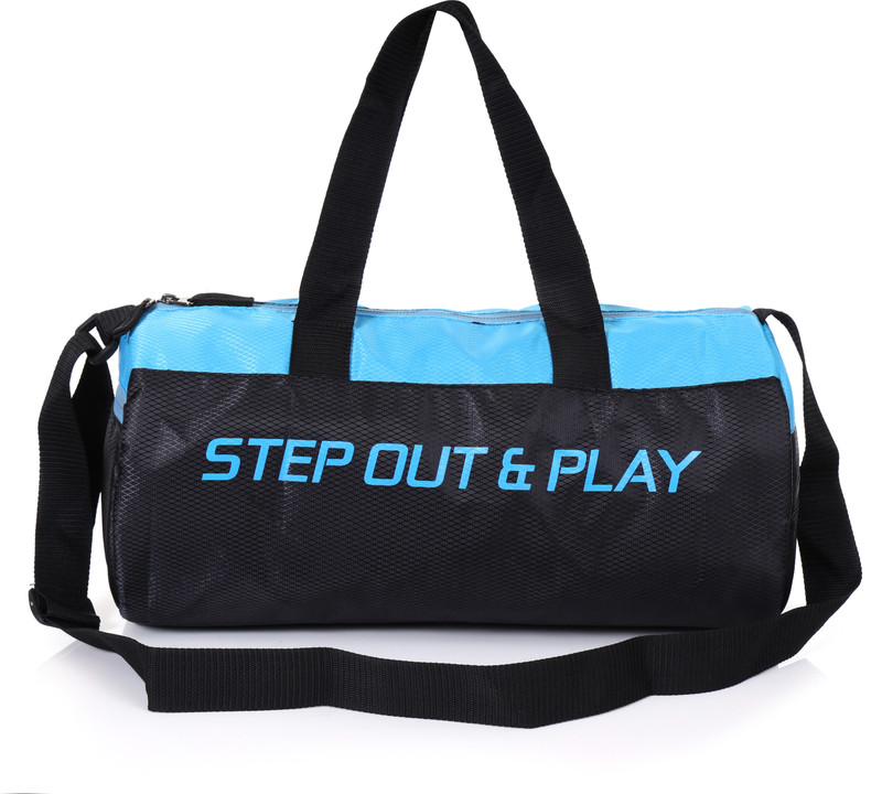 EMMCRAZ BEST IN CLASS BASIC DUFFLE SPORTS AND GYM |IDEAL FOR ALL GYM BAG(Blue, Kit Bag)