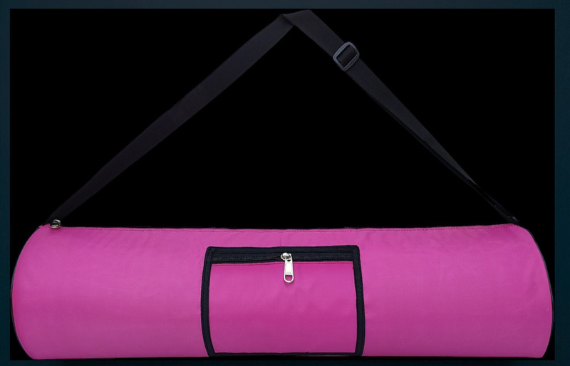 PANCHTATAVA new Yoga mat Cover | Yoga Mat Kit Bag| Yoga Mat Bag with Single Pocket(Pink, Sling Bag)
