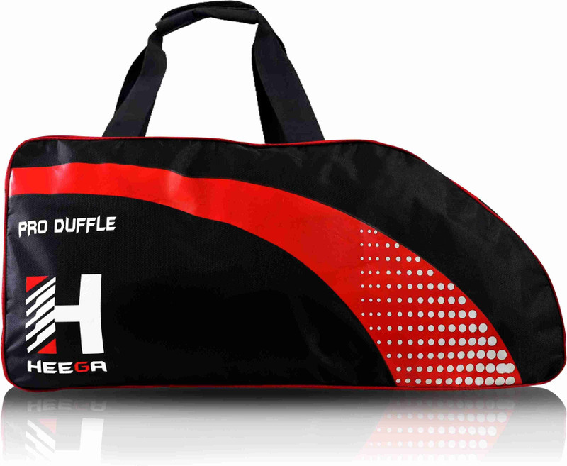 Heega Pro Duffle Cricket Kit Bag(Black, Kit Bag)
