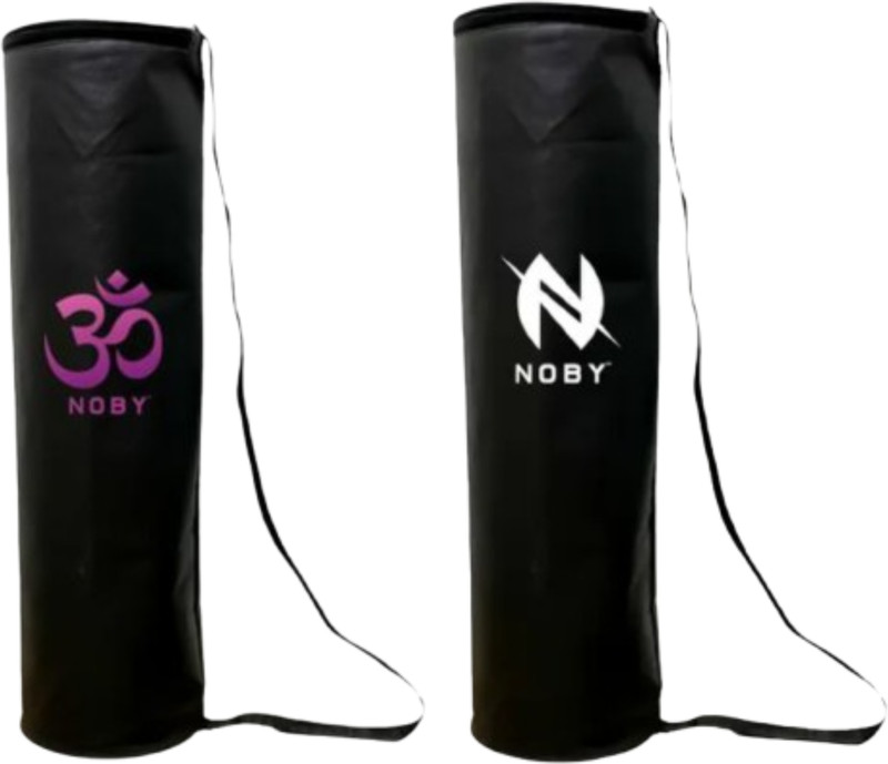 NOBY OmAura Yoga Mat Carry Bag with Adjustable Strap – Lightweight & Durable(Black, Sling Bag)