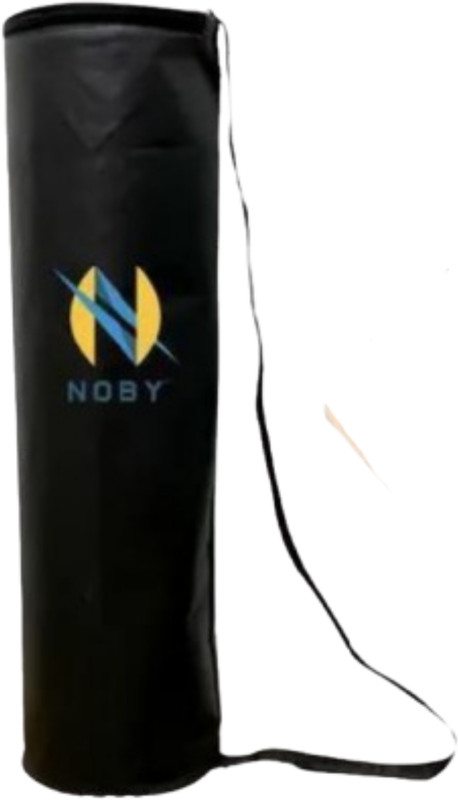 NOBY Classic Yoga Mat Carry Case with Full-Length Zipper & Easy Sling Strap(Black, Sling Bag)