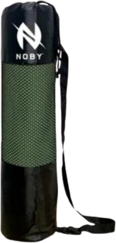 NOBY Eco-Friendly Yoga Mat Transport Bag with Strong Zip & Carry Strap(Black, Sling Bag)