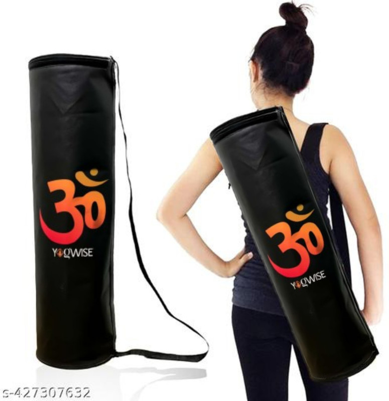 NOBY Yoga Mat Carry Bag – Eco-Friendly, Durable & Easy to Carry(Black, Sling Bag)