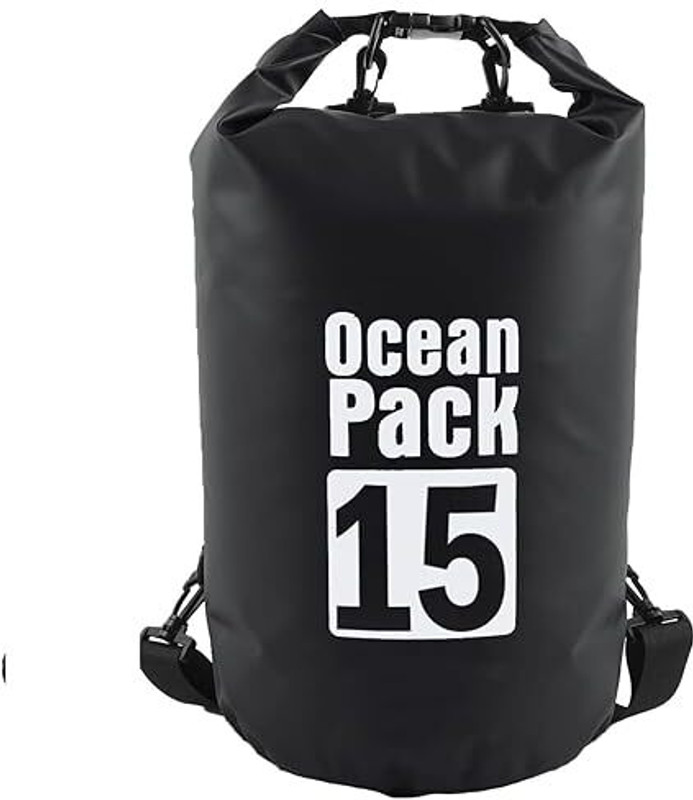 SUMMON Ocean Waterproof Dry Bag 20L Black(Black, Backpack)