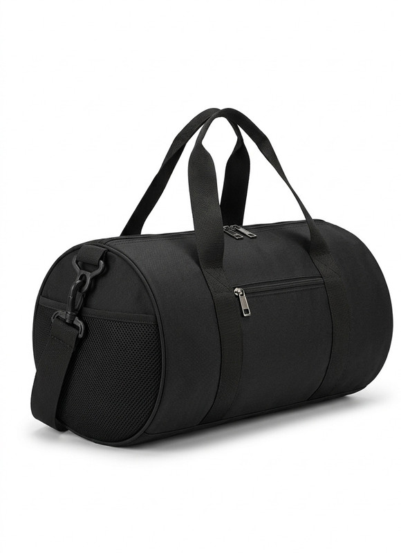 NEHX Men’s Stylish Sports & Travel Duffle Bag with Multi Compartments &Shoulder Strap(Black, Sling Bag)