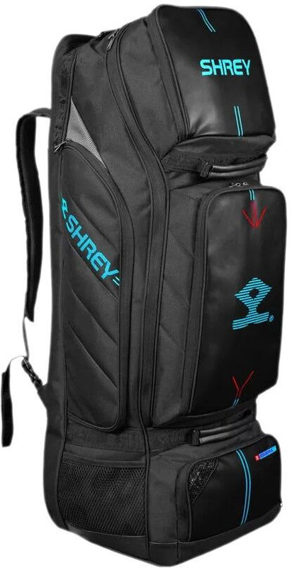 SIS Shrey Meta Duffle(Black, Kit Bag)