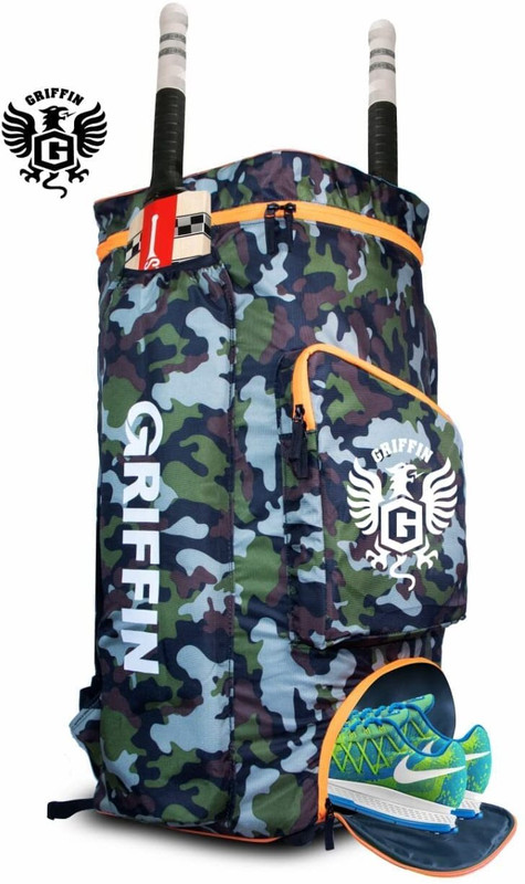 GRIFFIN Junior Duffle Cricket KIT BAGPACK â¦(Brown, Kit Bag)