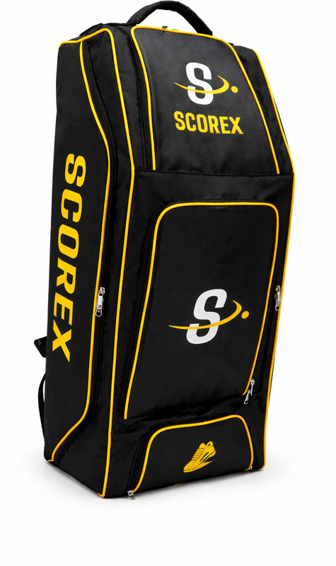 SCOREX Premium cricket duffle kit bag(Black, Kit Bag)