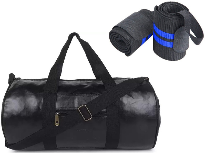 Raizex Combo Set Of Gym Bag & Wrist Band, Duffle Bags, Shoulder Gym Bag, Travel Bags(Blue, Kit Bag)