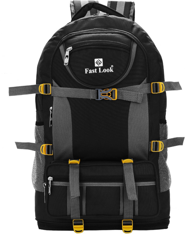 Liker Travel Luggage Travel Backpack For Outdoor Sport Hiking Trekking Bag Camping Rucksack - 68 L(Black)
