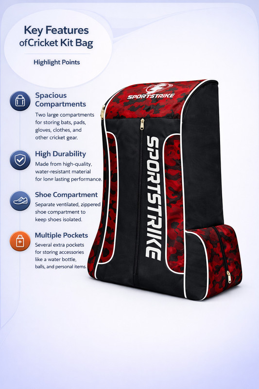 Sportstrike Cricket Duffele Bag L SIZE (EASY CARRY)(Multicolor, Kit Bag)