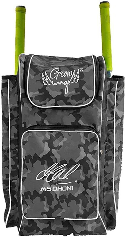 Grow wings Cricket Kit Bag Light Weight, Shoulder Straps Extra Compartment for Accessories(Multicolor, Backpack)