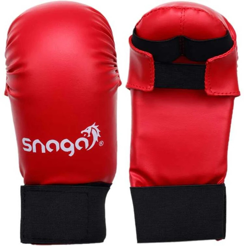 Snaga Karate Gloves Moulded For Training and Competition (7-9 YEARS OLD) Boxing Gloves(Blue)