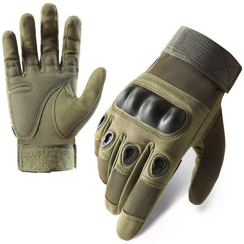 VEETASA Premium Tactical Bike Riding Gloves for Men & Women Winter Driving Gloves Full Riding Gloves(Armygreen)