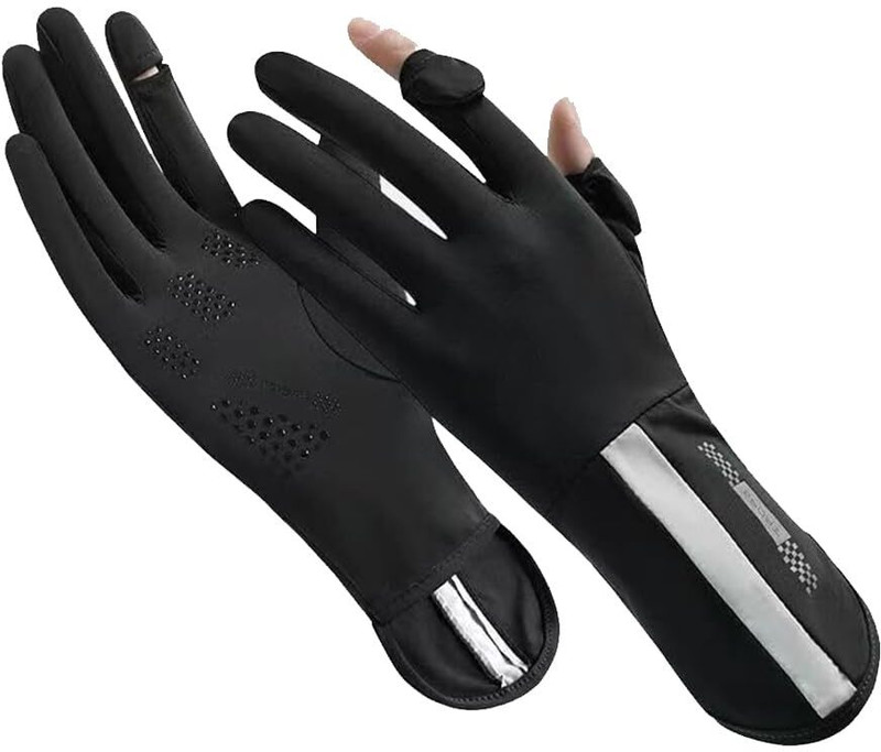 PALAY Summer UV Protection Gloves for Women Touch Screen Sun Gloves UPF 50 Archery Gloves(Multicolor)