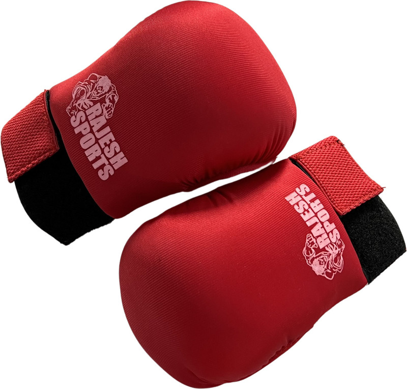 RAJESH SPORTS Premium Red Karate, Martial Art Gloves(Red)