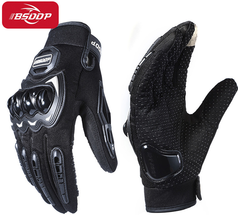 bsddp RIDING COLOR GREY TOUCH SCREEN Riding Gloves(Grey)