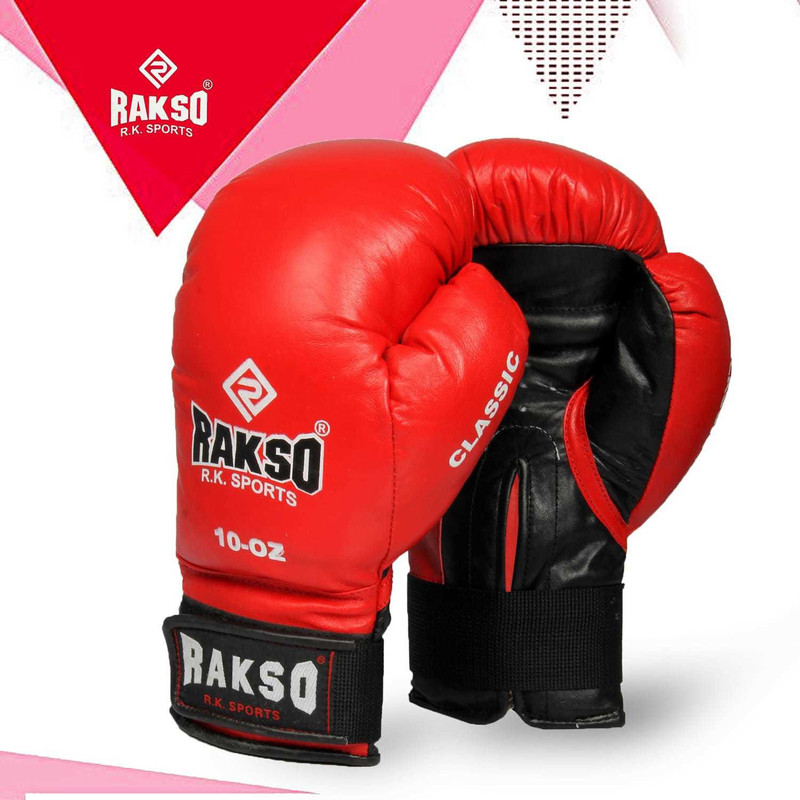 Rakso Boxing Gloves Punching Gloves Punching Gloves For Men with hand wrist Boxing Gloves(Blue)