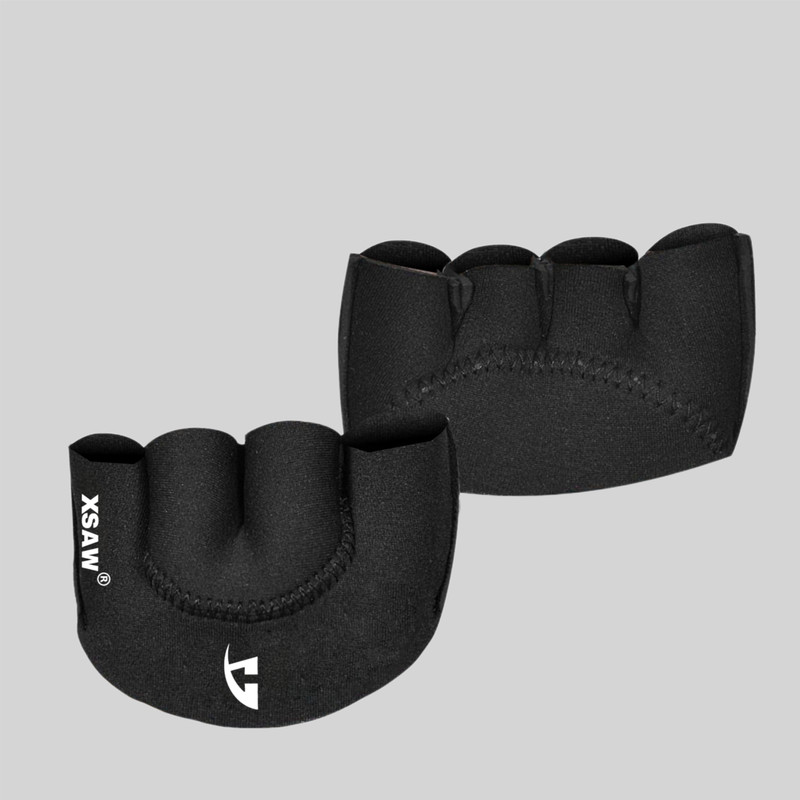 XSAW Catching Fielding Gloves, Lightweight Training Neoprene Inner Gloves Batting Gloves(Black)